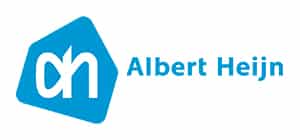 Het logo van Albert Heijn Nederland