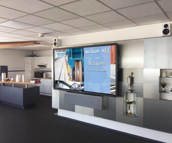 Informatieborden kantine