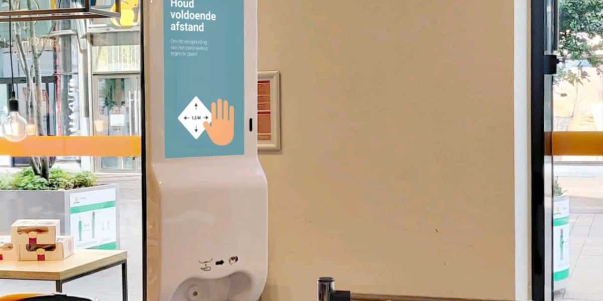 Hand Desinfectie Dispenser