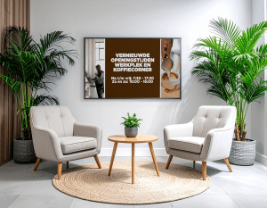 Narrowcasting kantoor