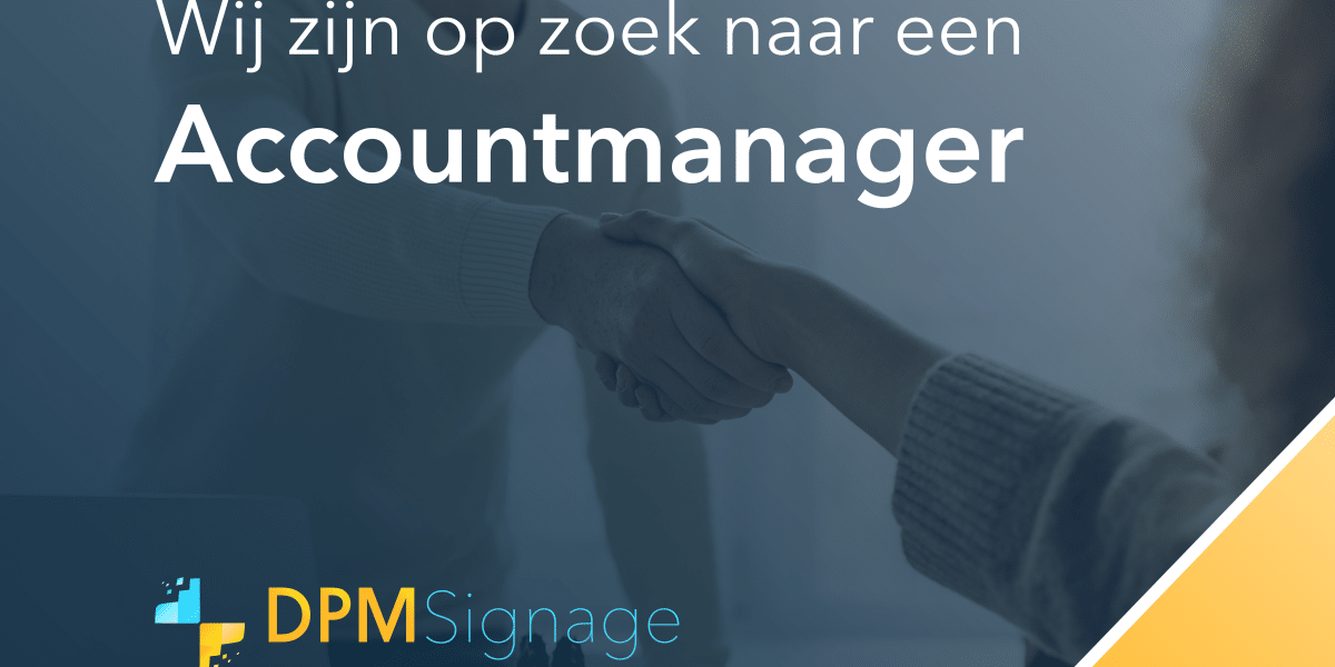 Vacature accountmanager