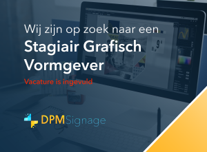 Vacature stagiair grafisch vormgever ingevuld