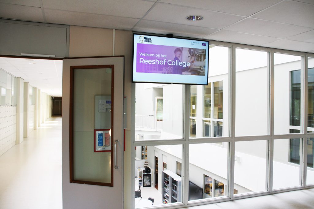 Narrowcasting bij Jac Reijns Staalconstructie Alphen B.V.