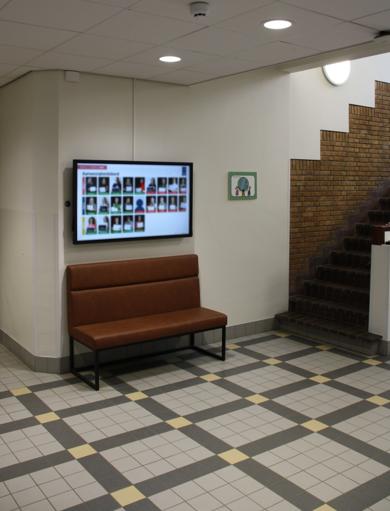 Narrowcasting bij Kindcentrum Willemspoort Tilburg