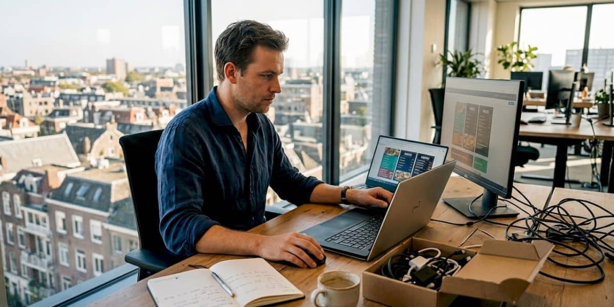 Man optimaliseert het proces rondom digitale menuborden